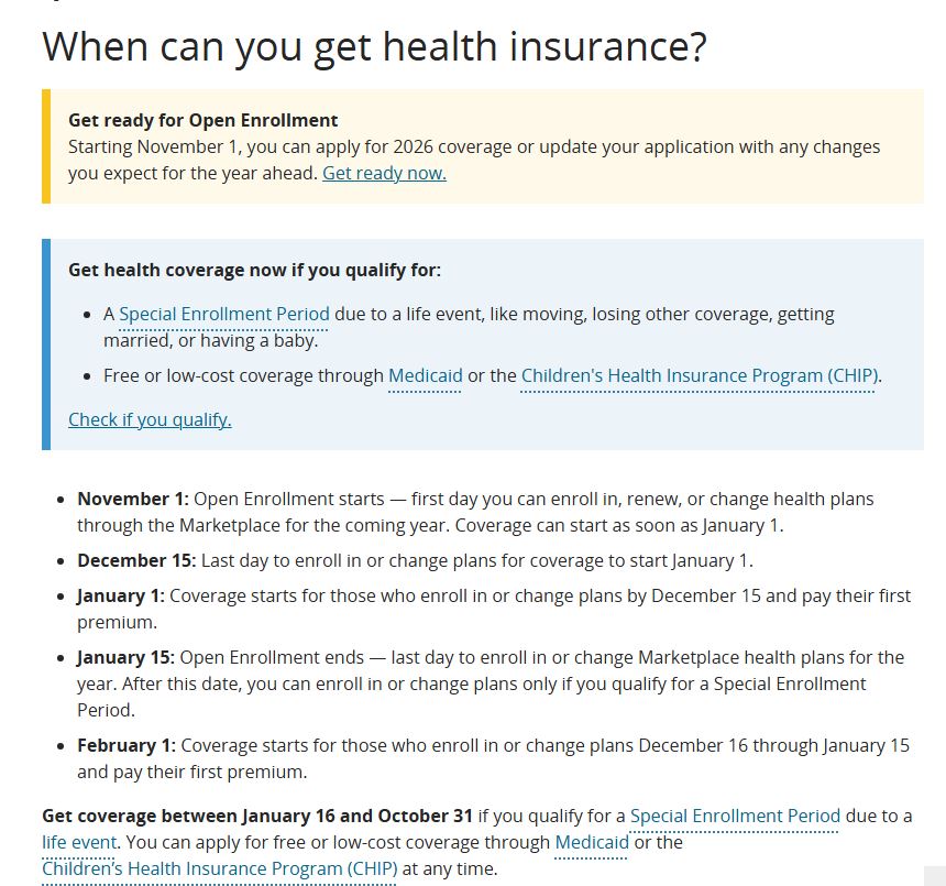 Open Enrollment